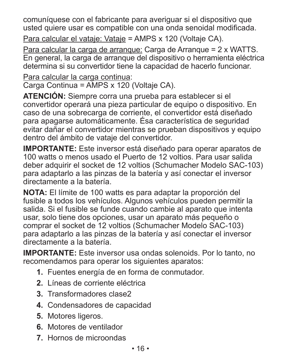 Schumacher PIC-150-USB User Manual | Page 17 / 31