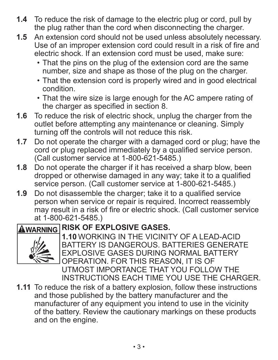 Schumacher Automatic Battery Charger / Maintainer SC-200A User Manual | Page 3 / 41