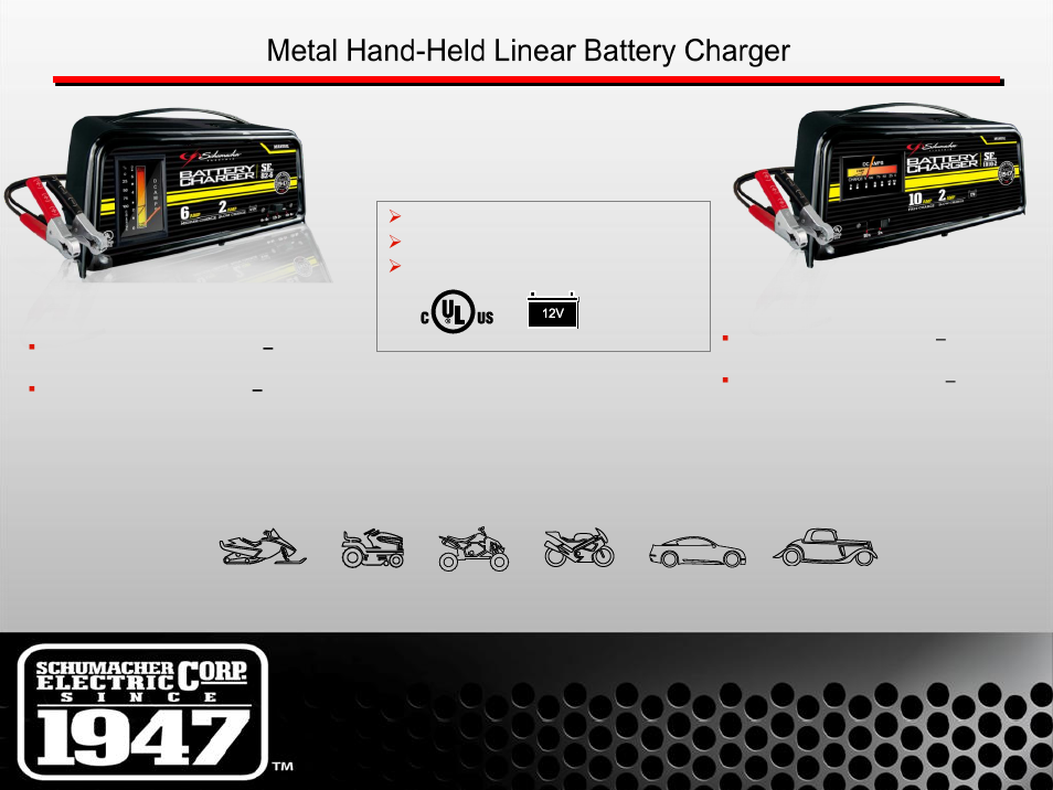 Metal hand-held linear battery charger | Schumacher SE-1 User Manual | Page 4 / 24