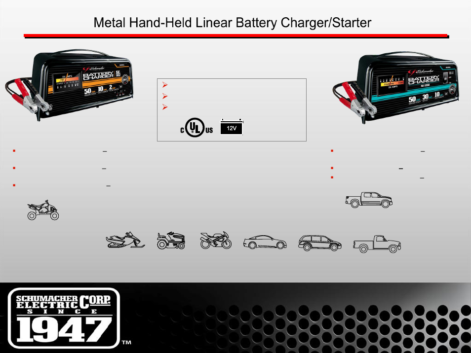 Metal hand-held linear battery charger/starter | Schumacher SE-1 User Manual | Page 6 / 24