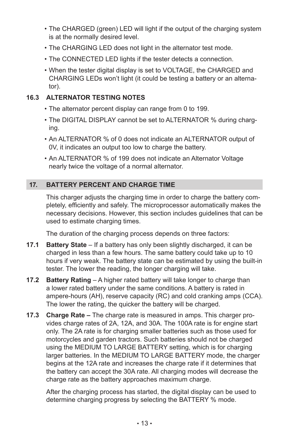 Schumacher SC-10030A. User Manual | Page 15 / 40