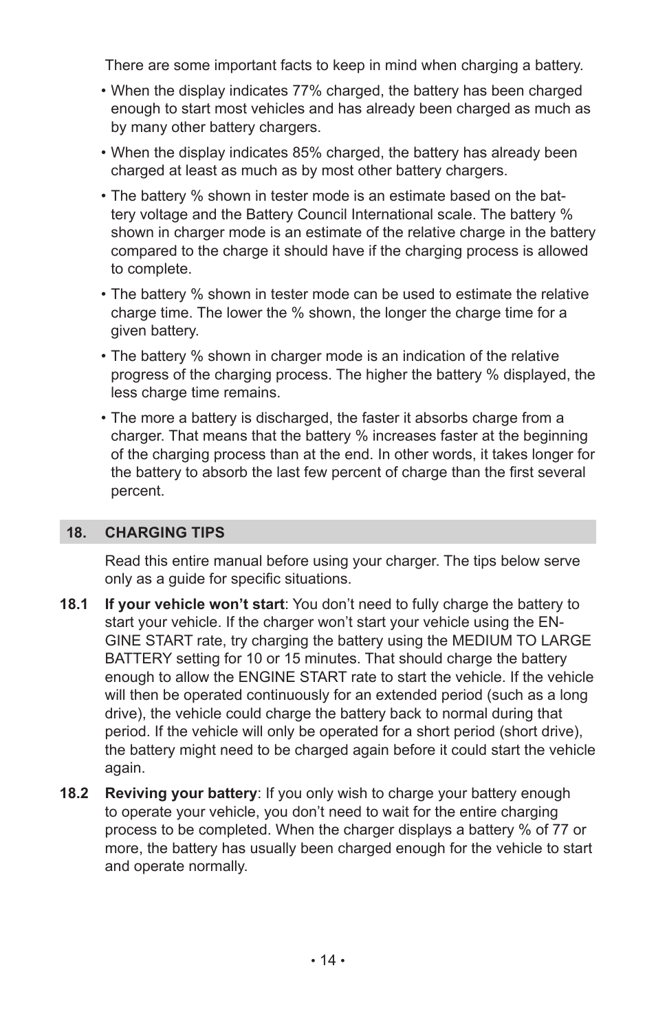 Schumacher SC-10030A. User Manual | Page 16 / 40