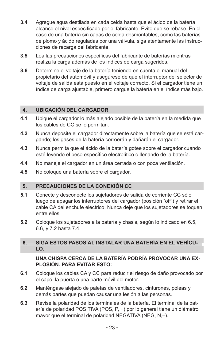 Schumacher SC-10030A. User Manual | Page 25 / 40