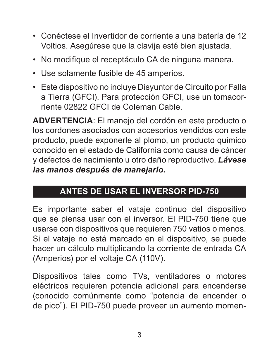 Schumacher PID-750 User Manual | Page 17 / 28