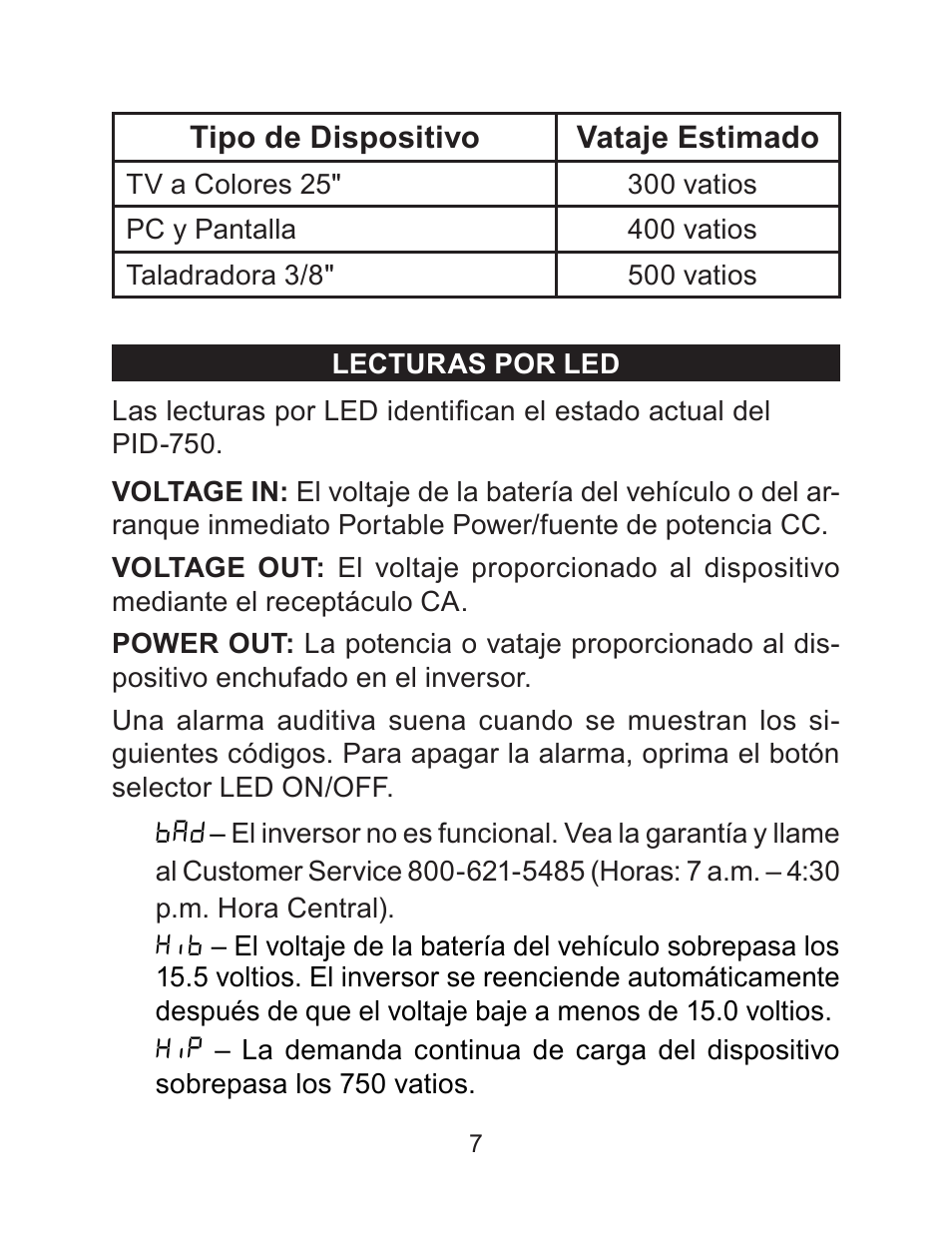 Schumacher PID-750 User Manual | Page 21 / 28