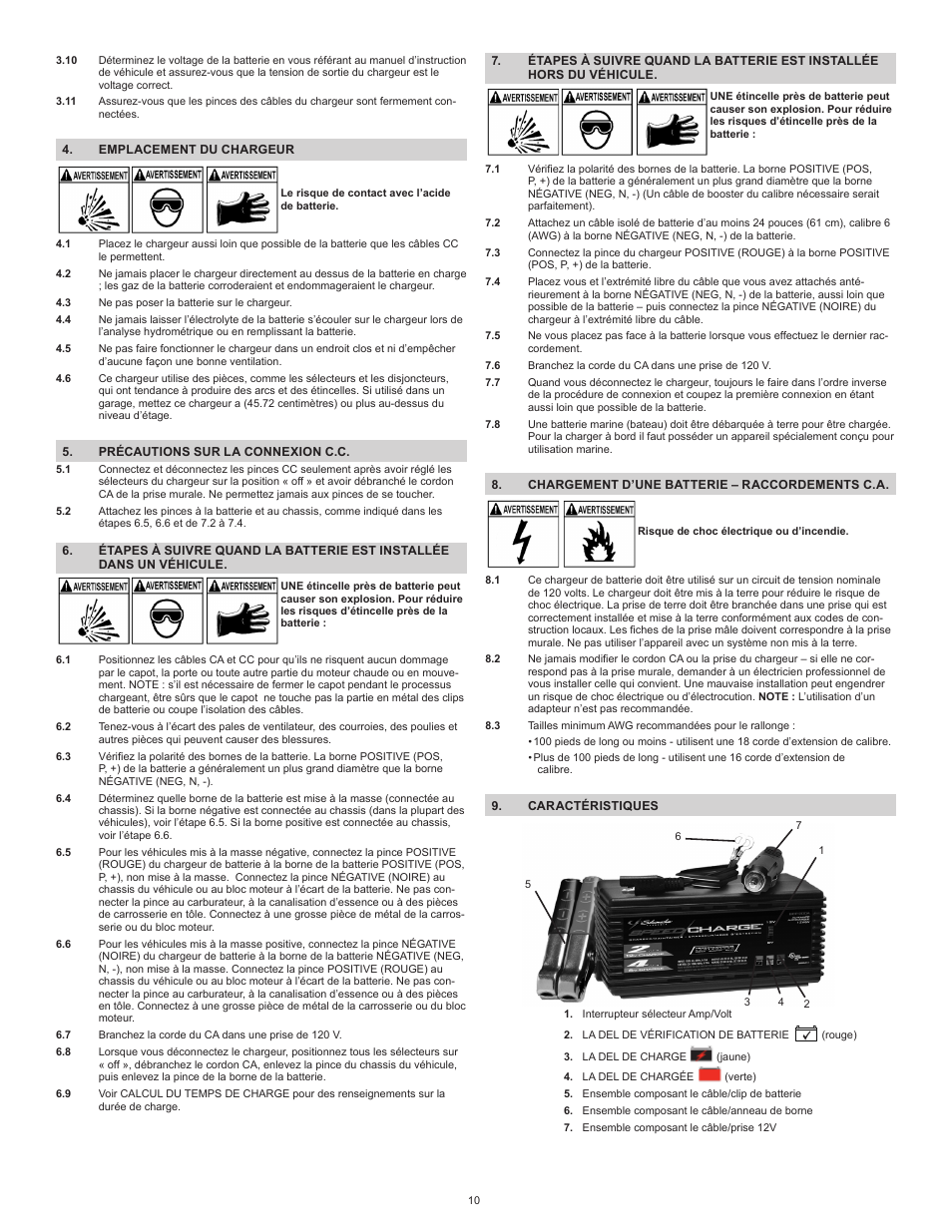 Schumacher SCF-200A User Manual | Page 10 / 12