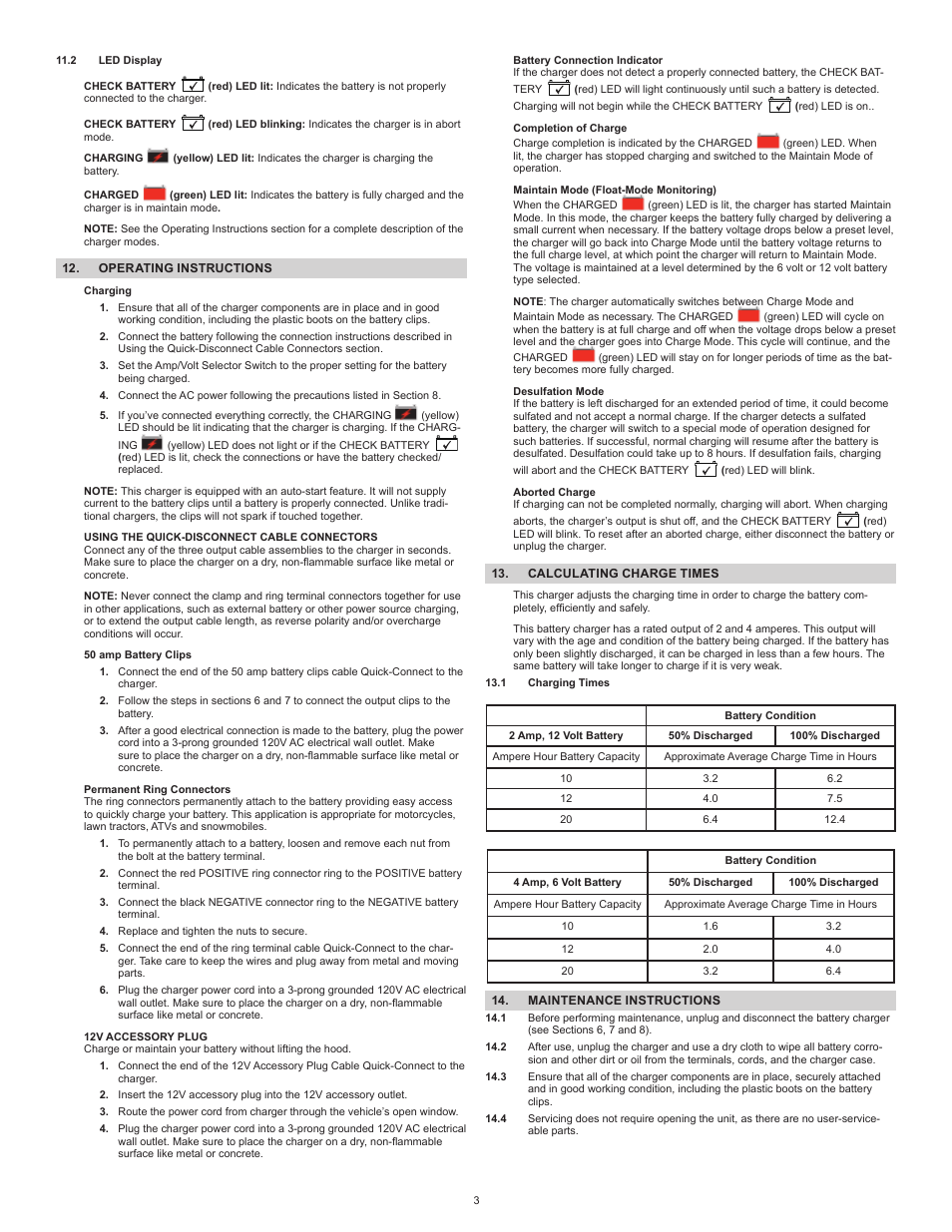 Schumacher SCF-200A User Manual | Page 3 / 12