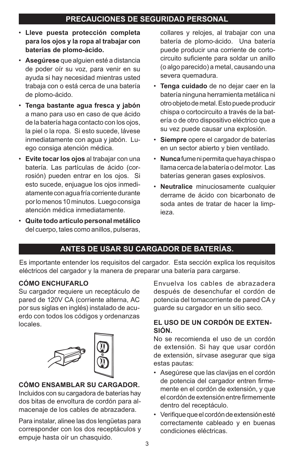 Schumacher SC-7500A User Manual | Page 20 / 32