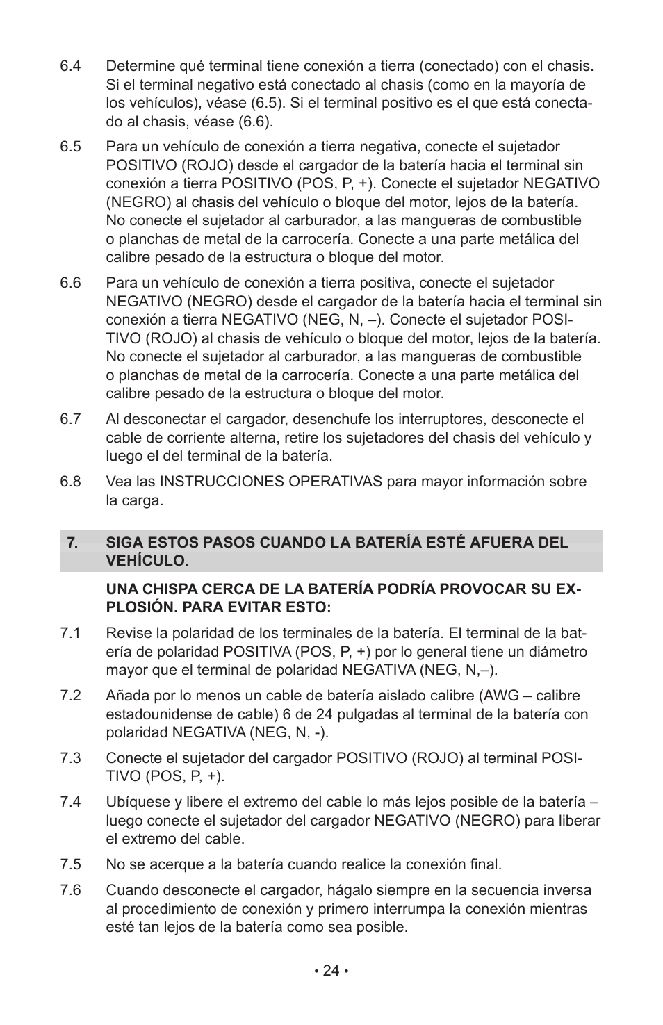 Schumacher SC-8020A User Manual | Page 26 / 40