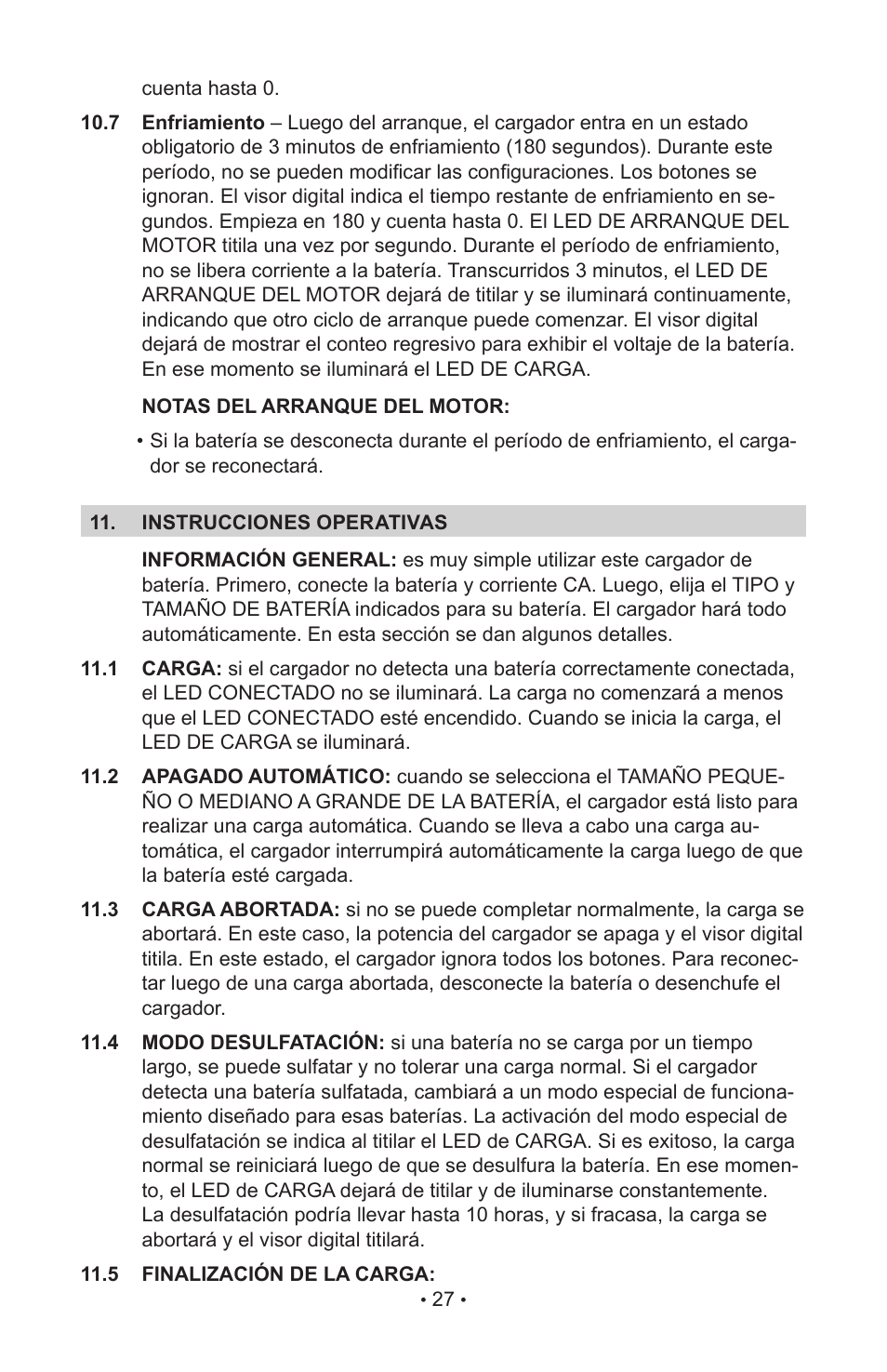 Schumacher SC-8020A User Manual | Page 29 / 40