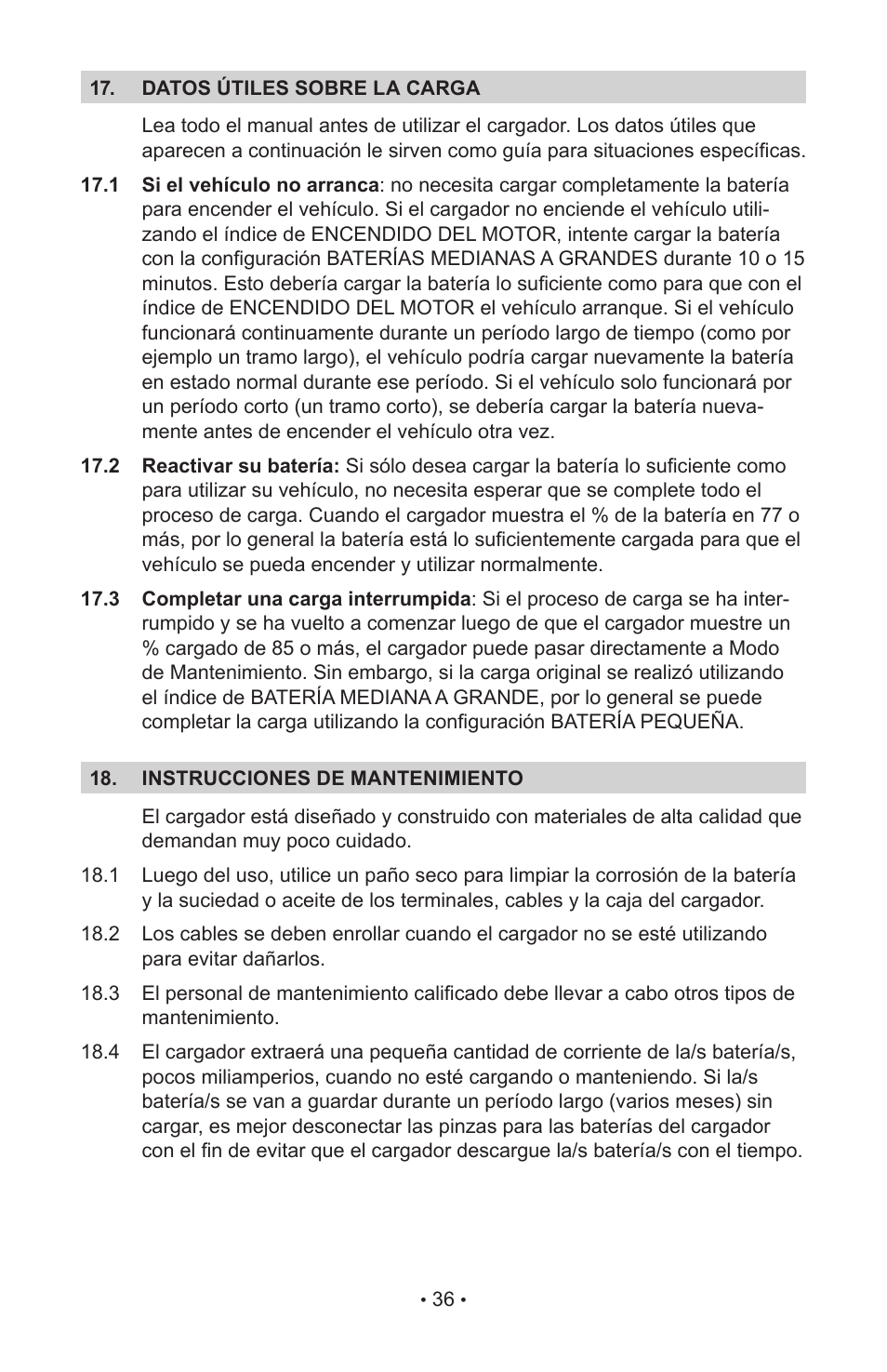 Schumacher SC-8020A User Manual | Page 38 / 40