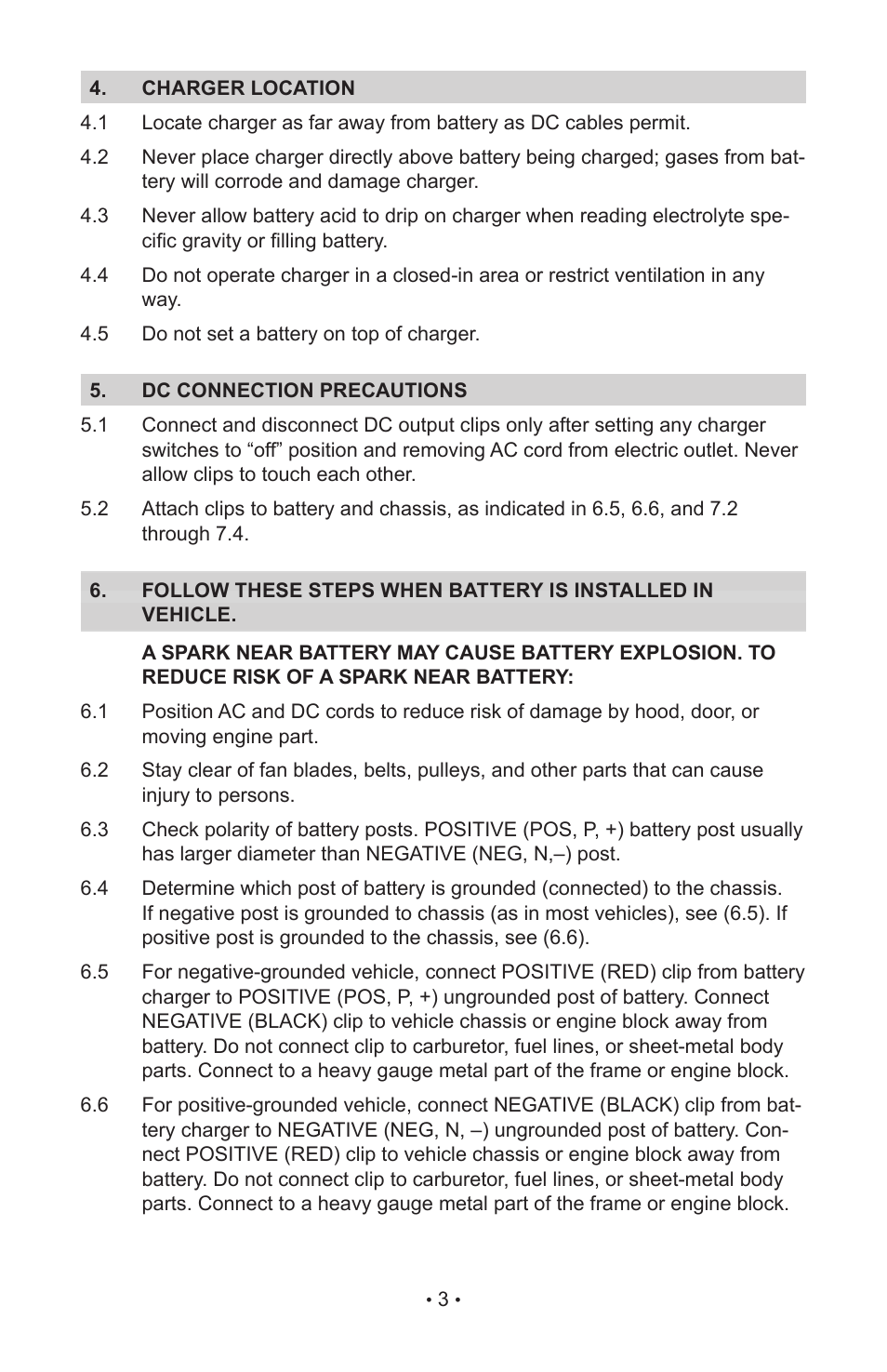 Schumacher SC-8020A User Manual | Page 5 / 40