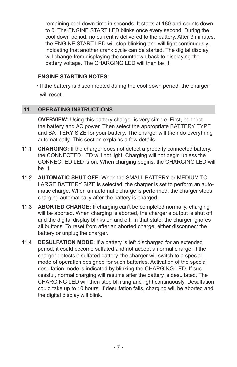 Schumacher SC-8020A User Manual | Page 9 / 40