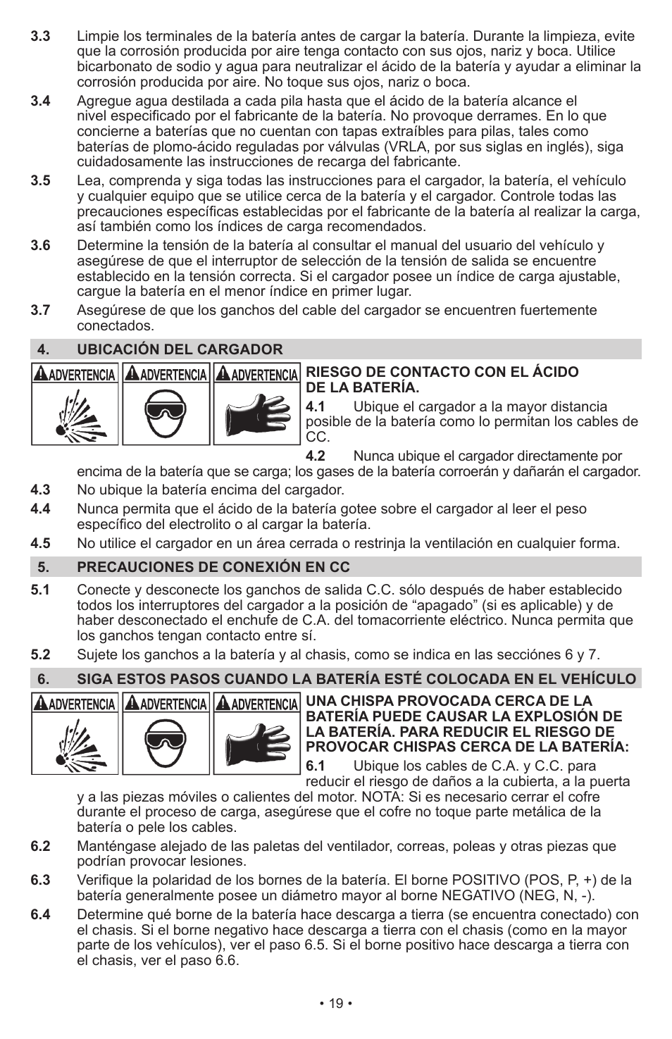 Schumacher Automatic PSW-70300A User Manual | Page 19 / 47