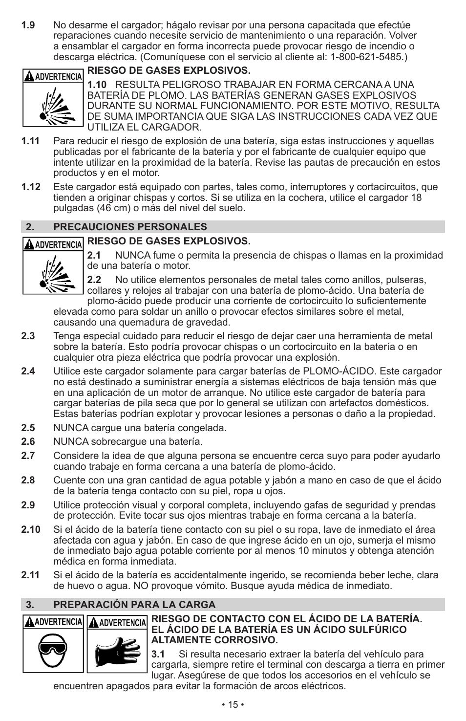 Schumacher Automatic SC-8010A User Manual | Page 16 / 26