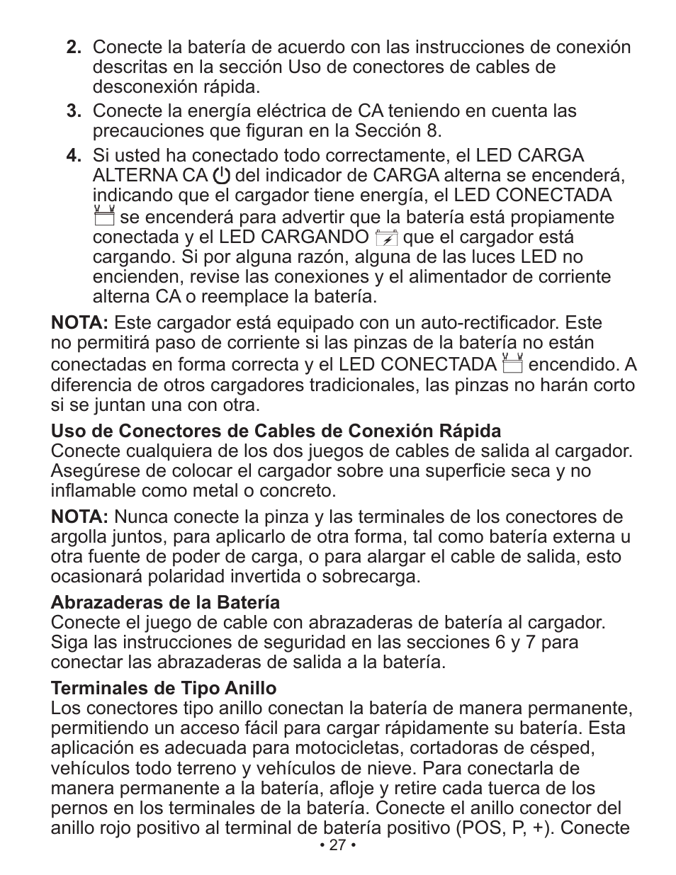 Schumacher Automatic XM1-5 User Manual | Page 28 / 35