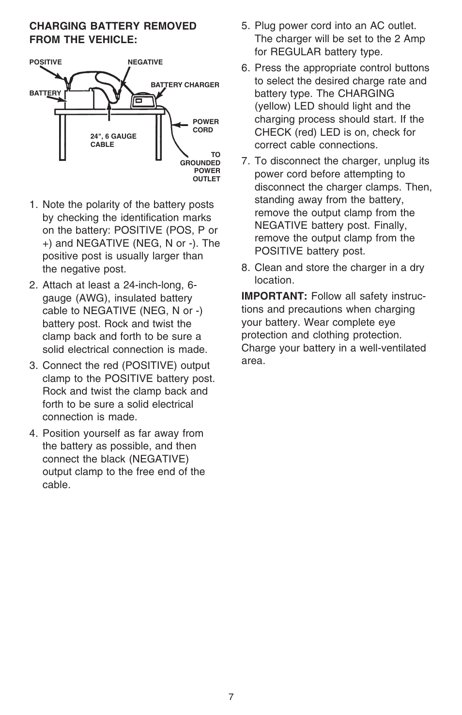 Schumacher 1000AP User Manual | Page 7 / 12