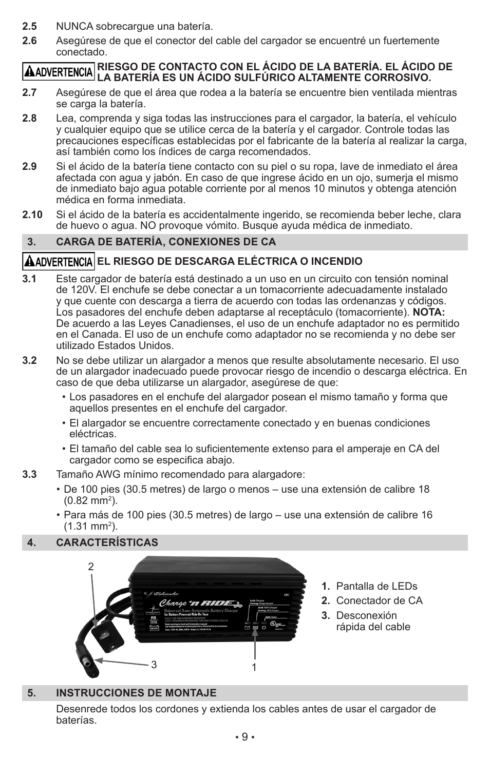 Schumacher Automatic CR1 User Manual | Page 10 / 14