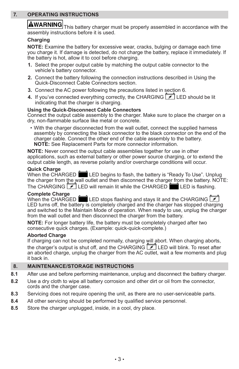 Schumacher Automatic CR1 User Manual | Page 4 / 14