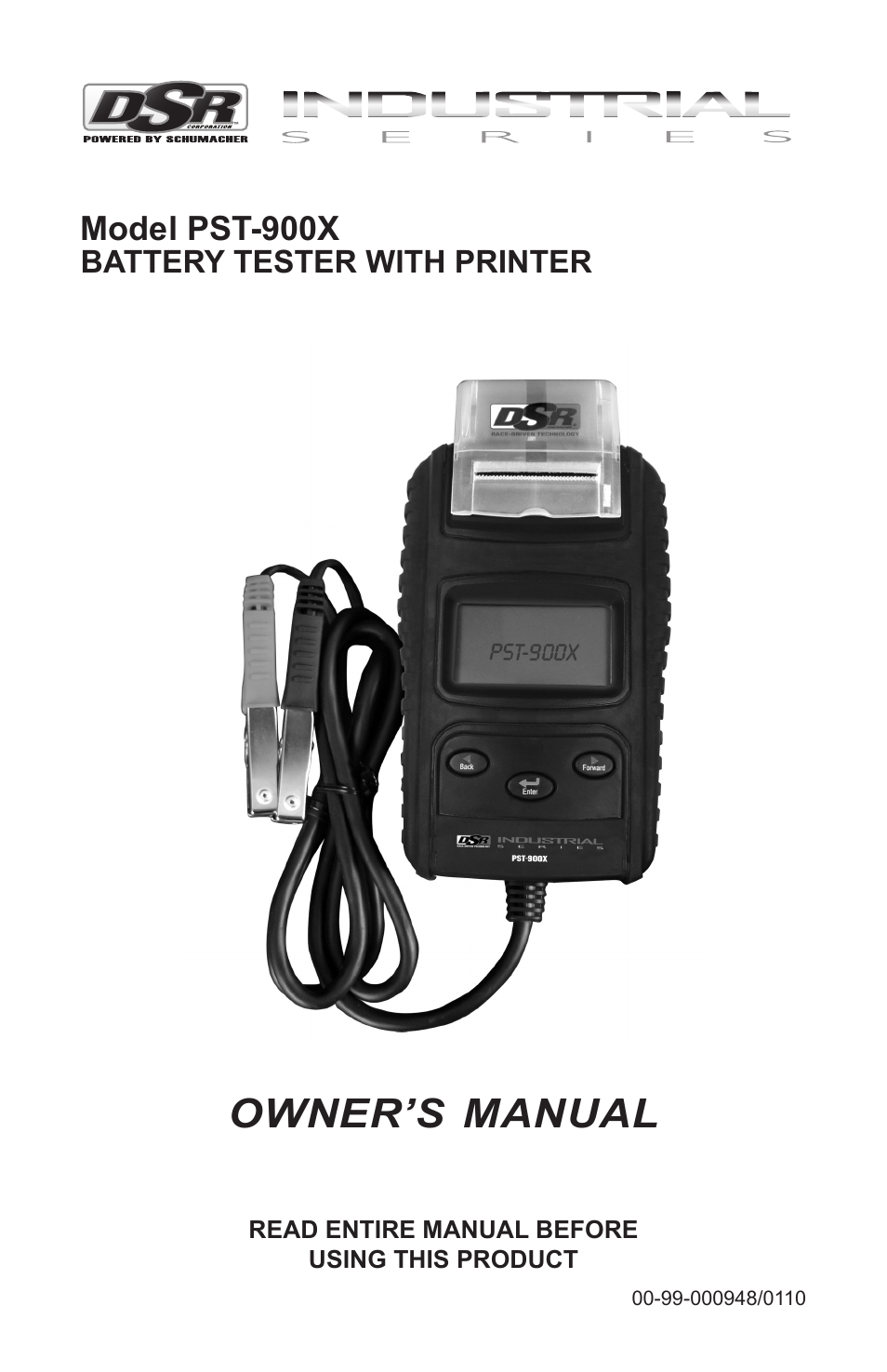 Schumacher PST-900X User Manual | 15 pages
