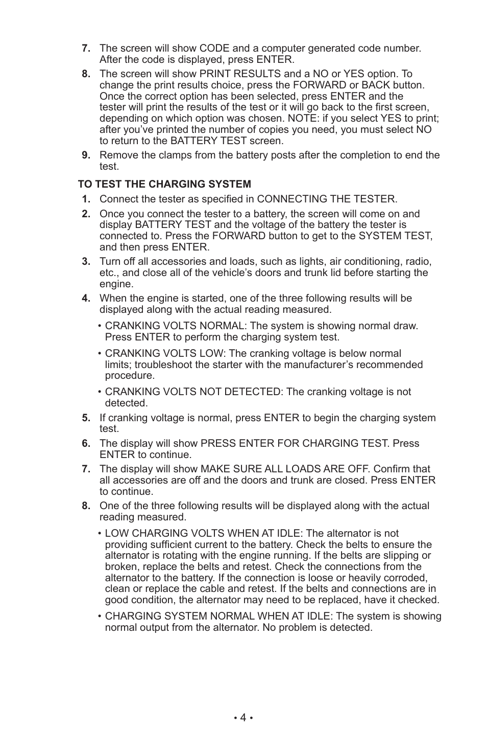 Schumacher PST-900X User Manual | Page 7 / 15