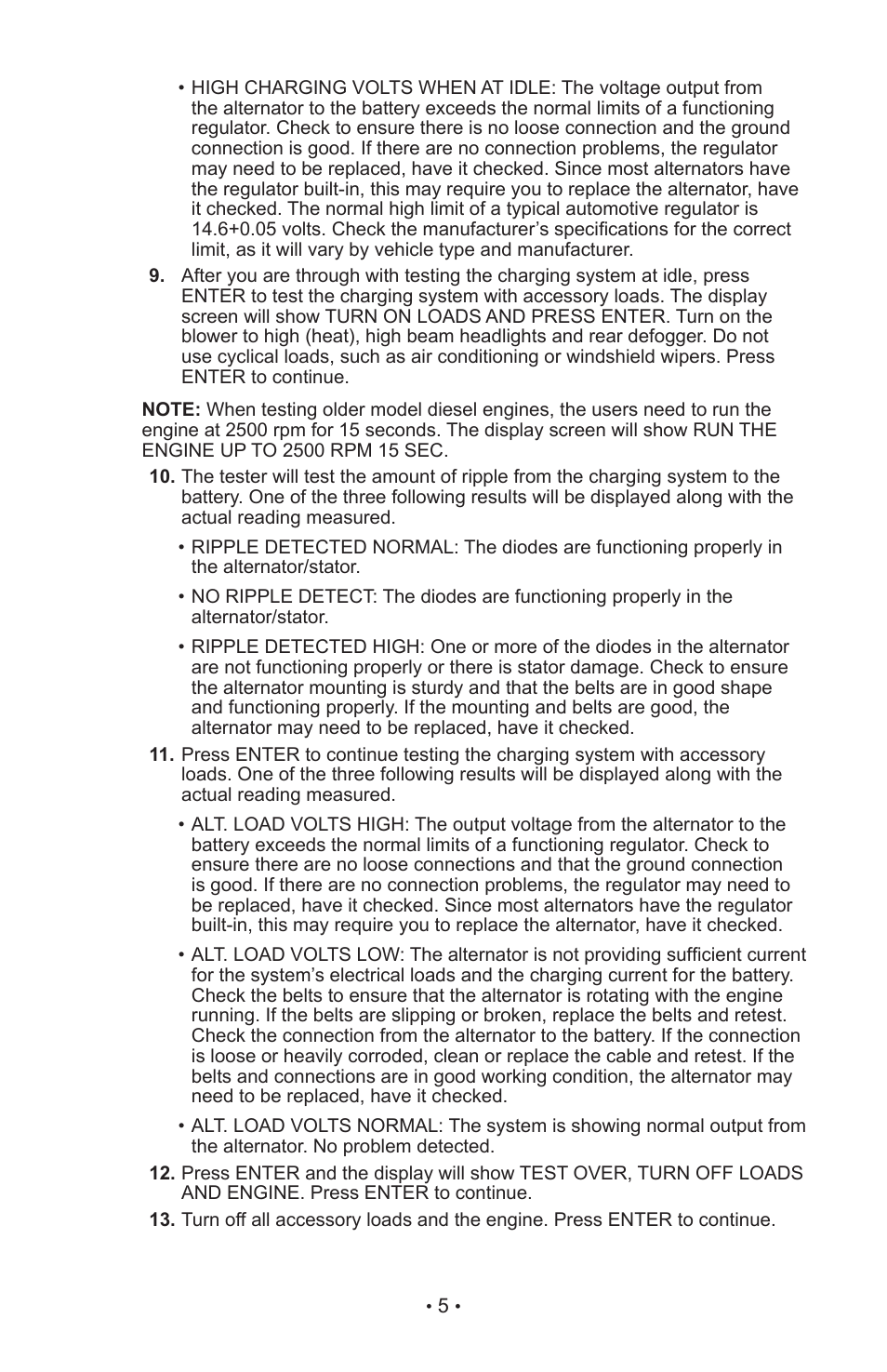 Schumacher PST-900X User Manual | Page 8 / 15