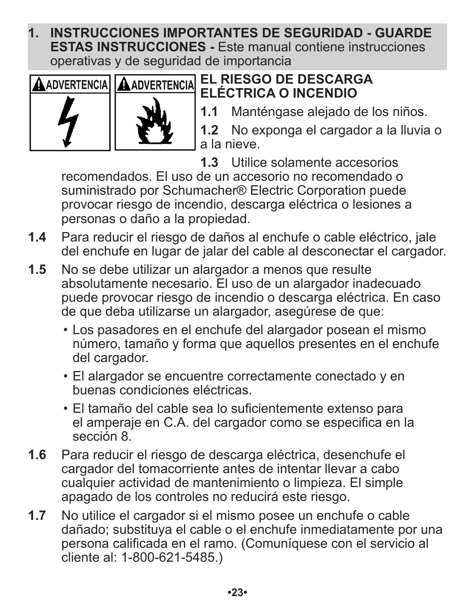 Schumacher Automatic SP1 User Manual | Page 24 / 43