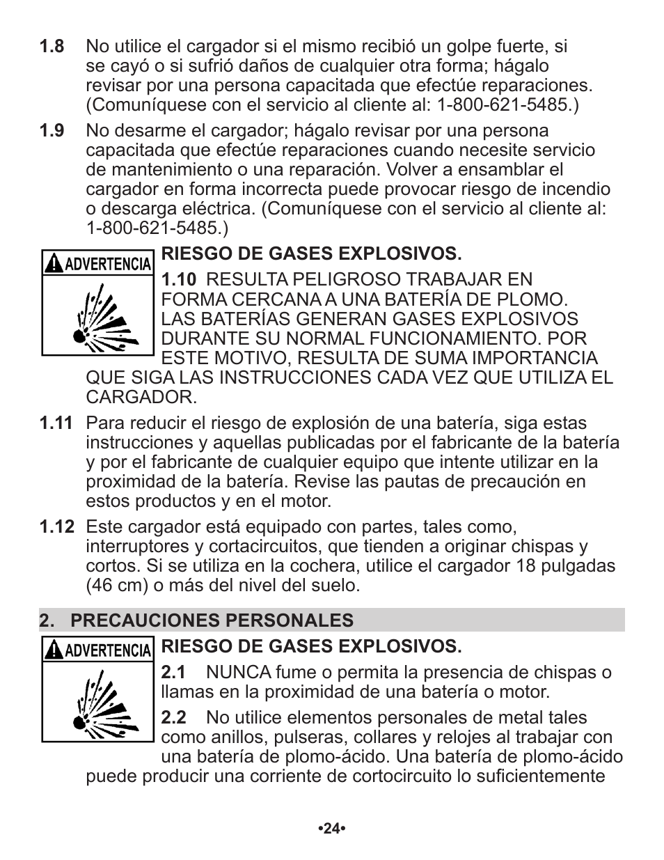 Schumacher Automatic SP1 User Manual | Page 25 / 43
