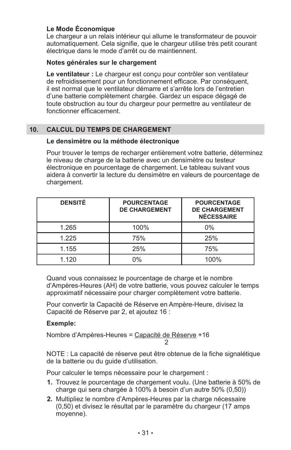 Schumacher DSR Automatic INC-14825A User Manual | Page 35 / 39