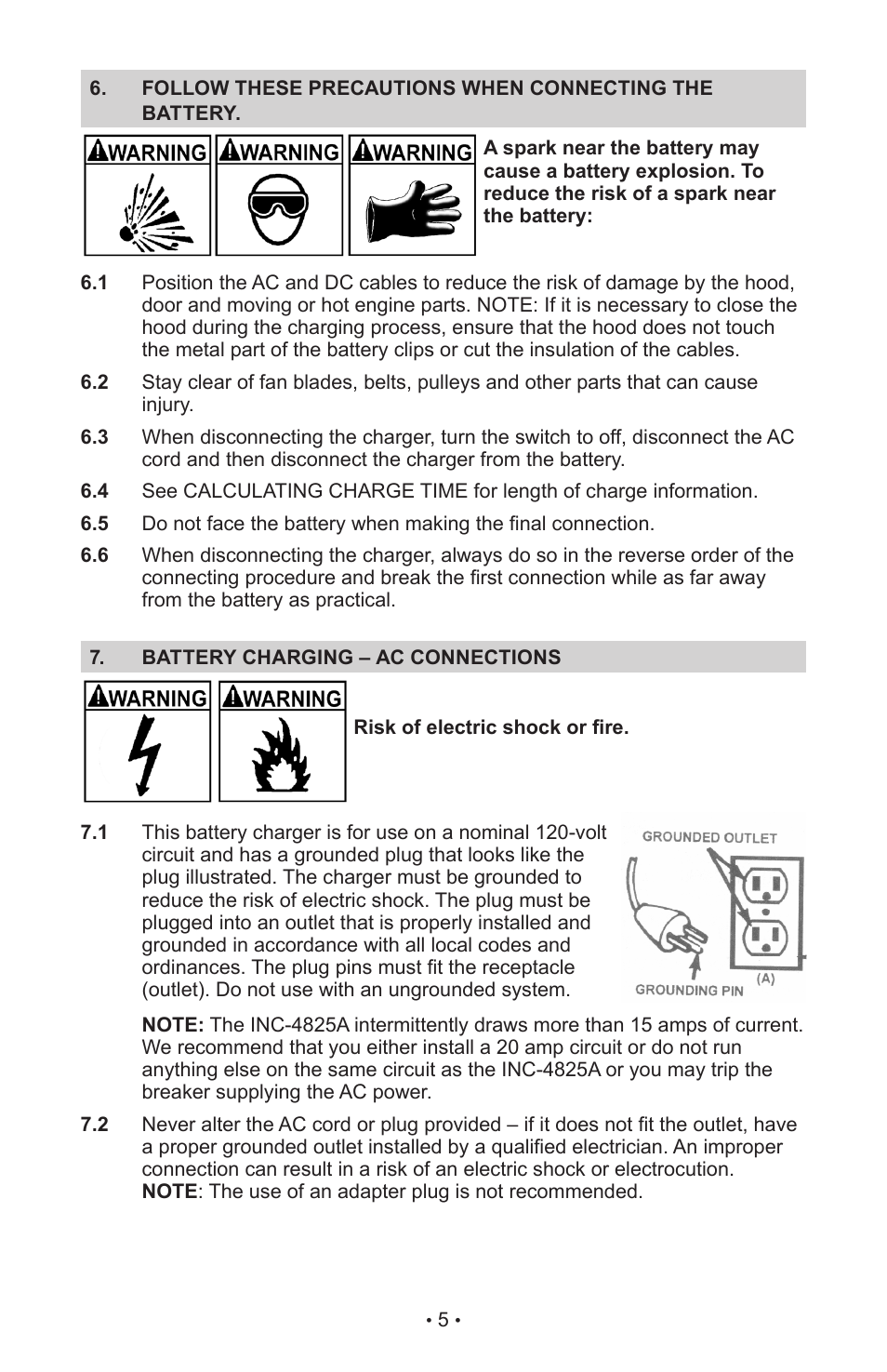 Schumacher DSR Automatic INC-14825A User Manual | Page 9 / 39