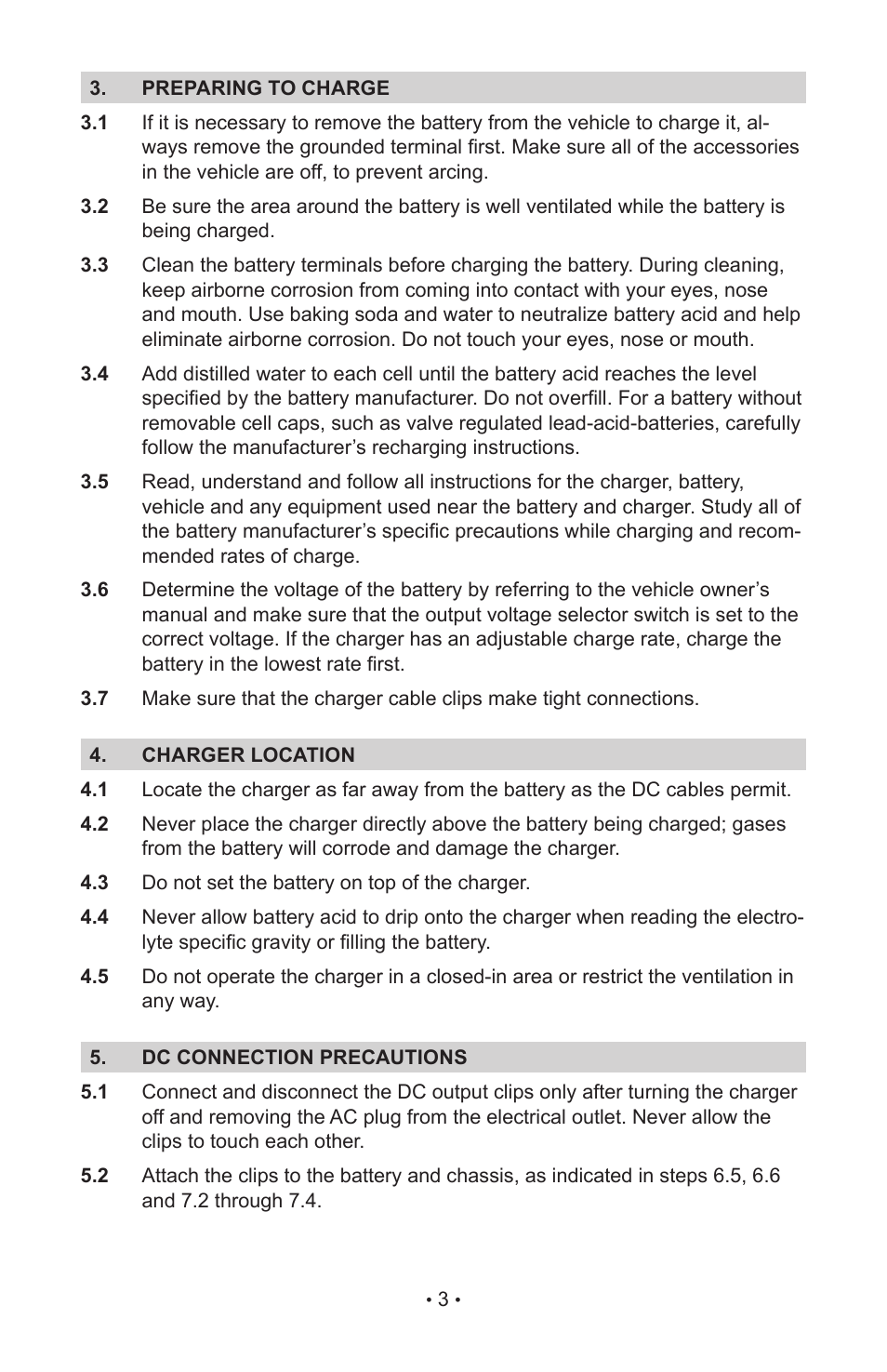 Schumacher MSC-2405 User Manual | Page 5 / 16