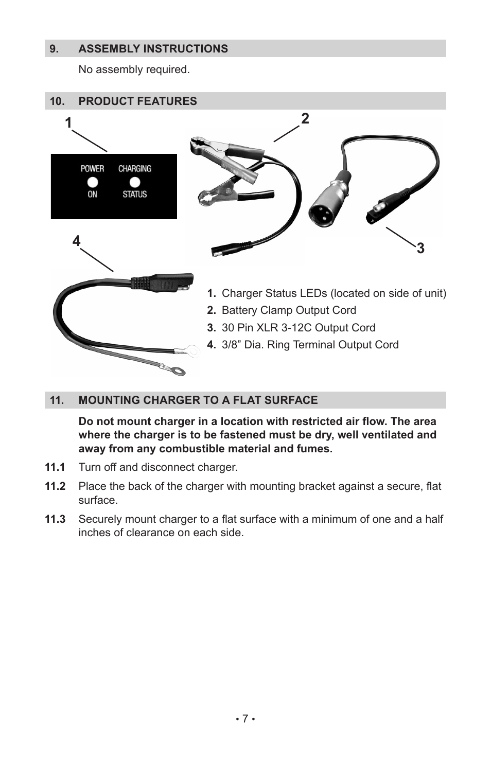 Schumacher MSC-2405 User Manual | Page 9 / 16