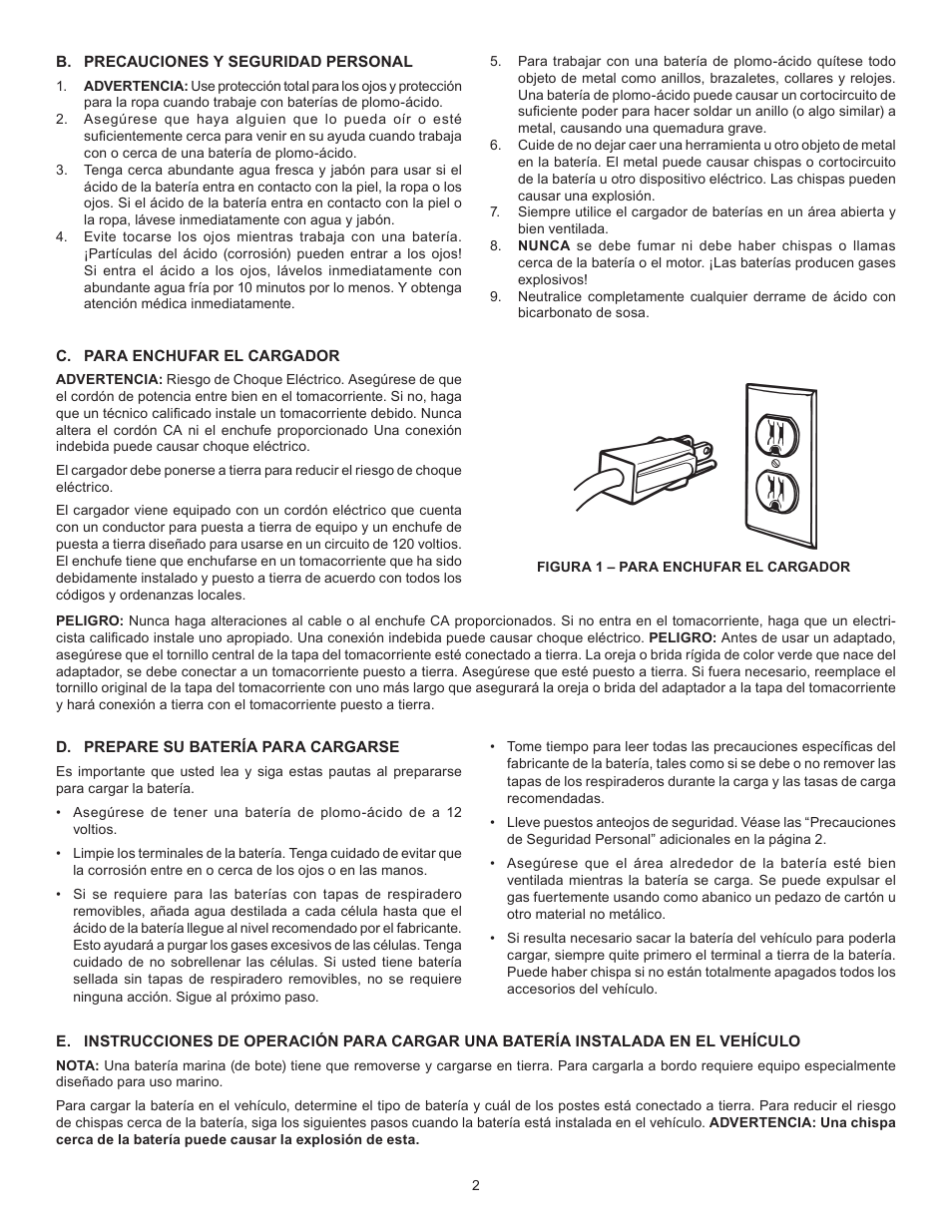 Schumacher Elite SE-1555A User Manual | Page 10 / 16
