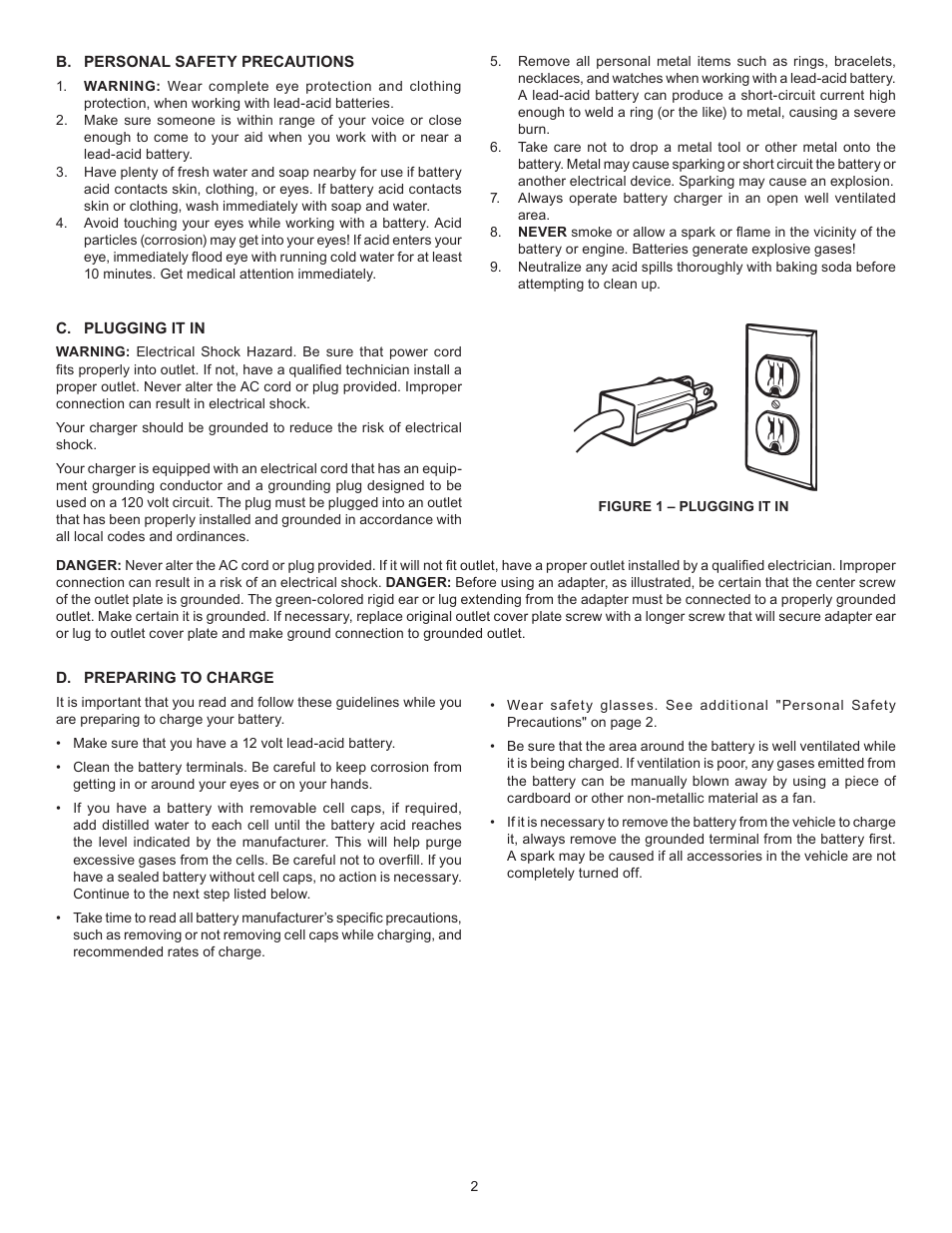 Schumacher Elite SE-1555A User Manual | Page 2 / 16