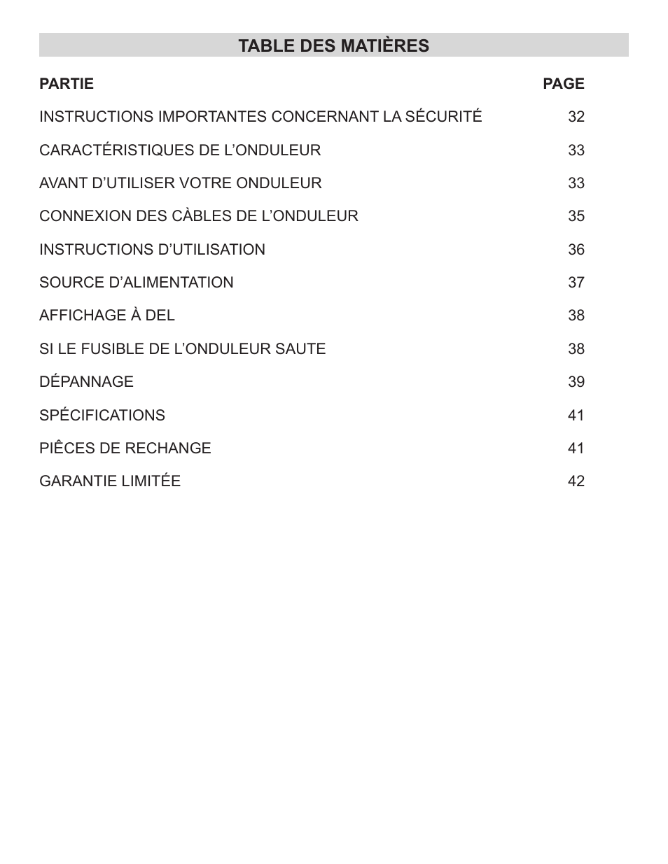 Schumacher Power Inverter PID-410 User Manual | Page 5 / 42