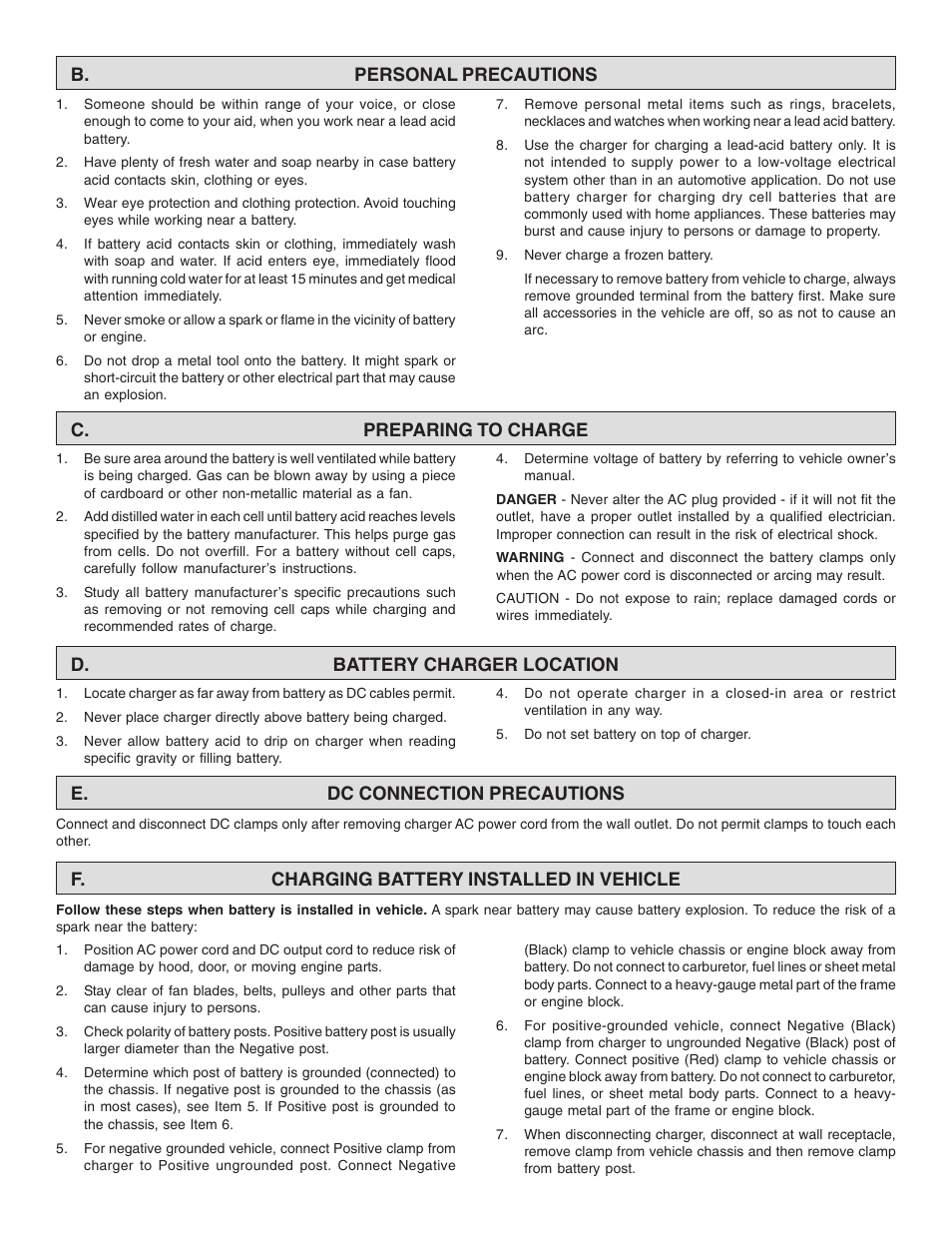 Schumacher SC-300A User Manual | Page 2 / 4