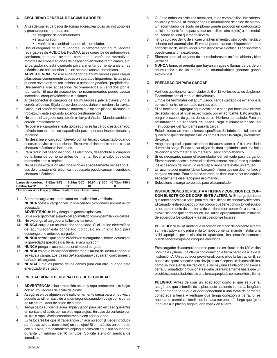 Schumacher SE 3612 User Manual | Page 7 / 8