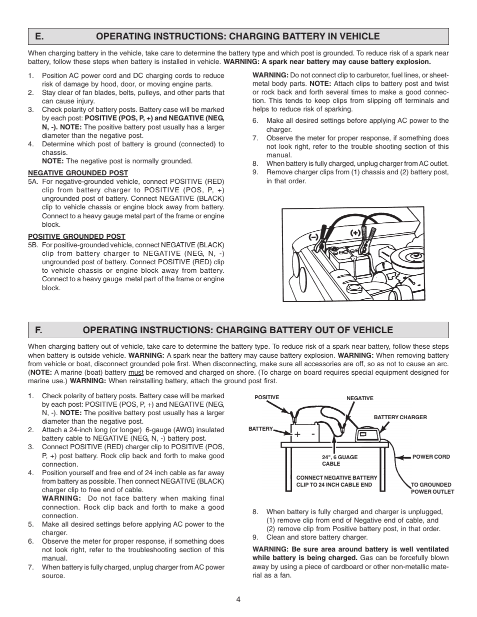 Schumacher SE-2150MA User Manual | Page 4 / 8