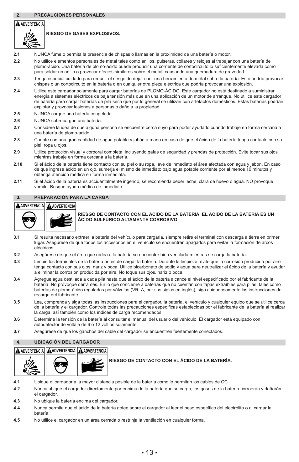 Schumacher XC6 User Manual | Page 16 / 28