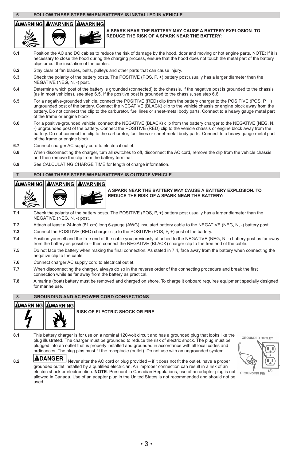 Schumacher XC6 User Manual | Page 6 / 28
