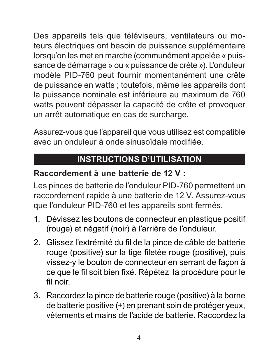 Schumacher PID-760 User Manual | Page 15 / 35