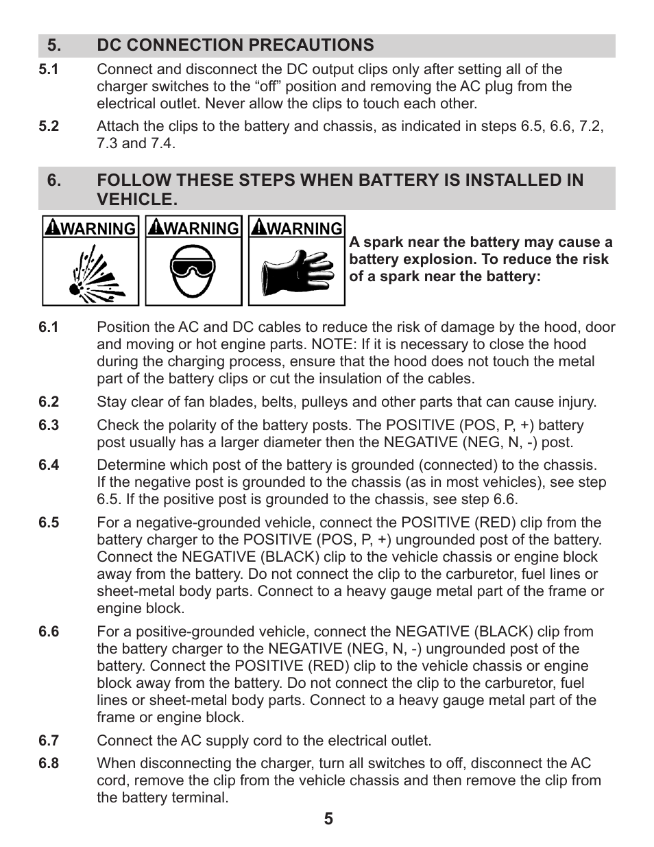 Schumacher SEM-1562A User Manual | Page 10 / 52
