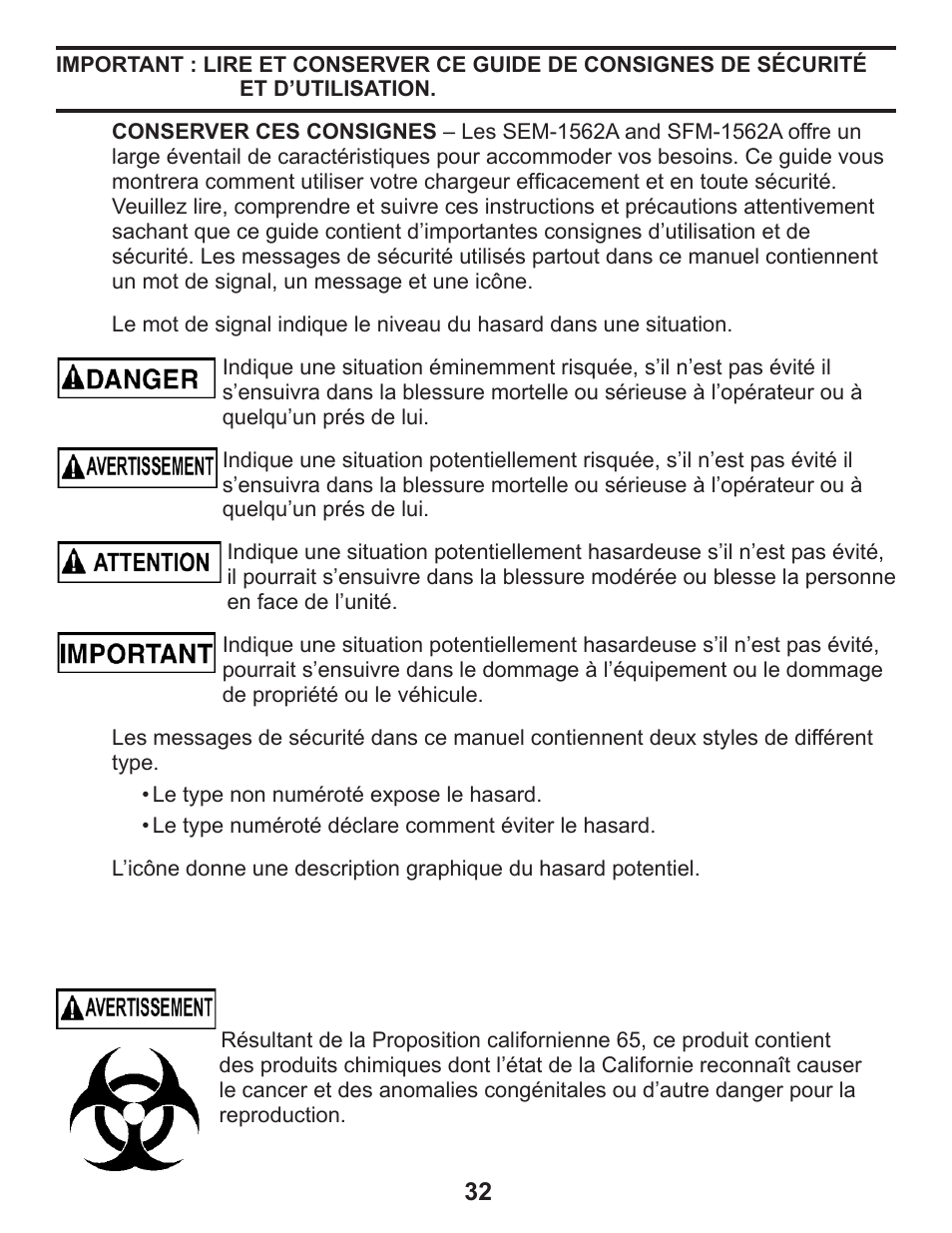 Schumacher SEM-1562A User Manual | Page 37 / 52