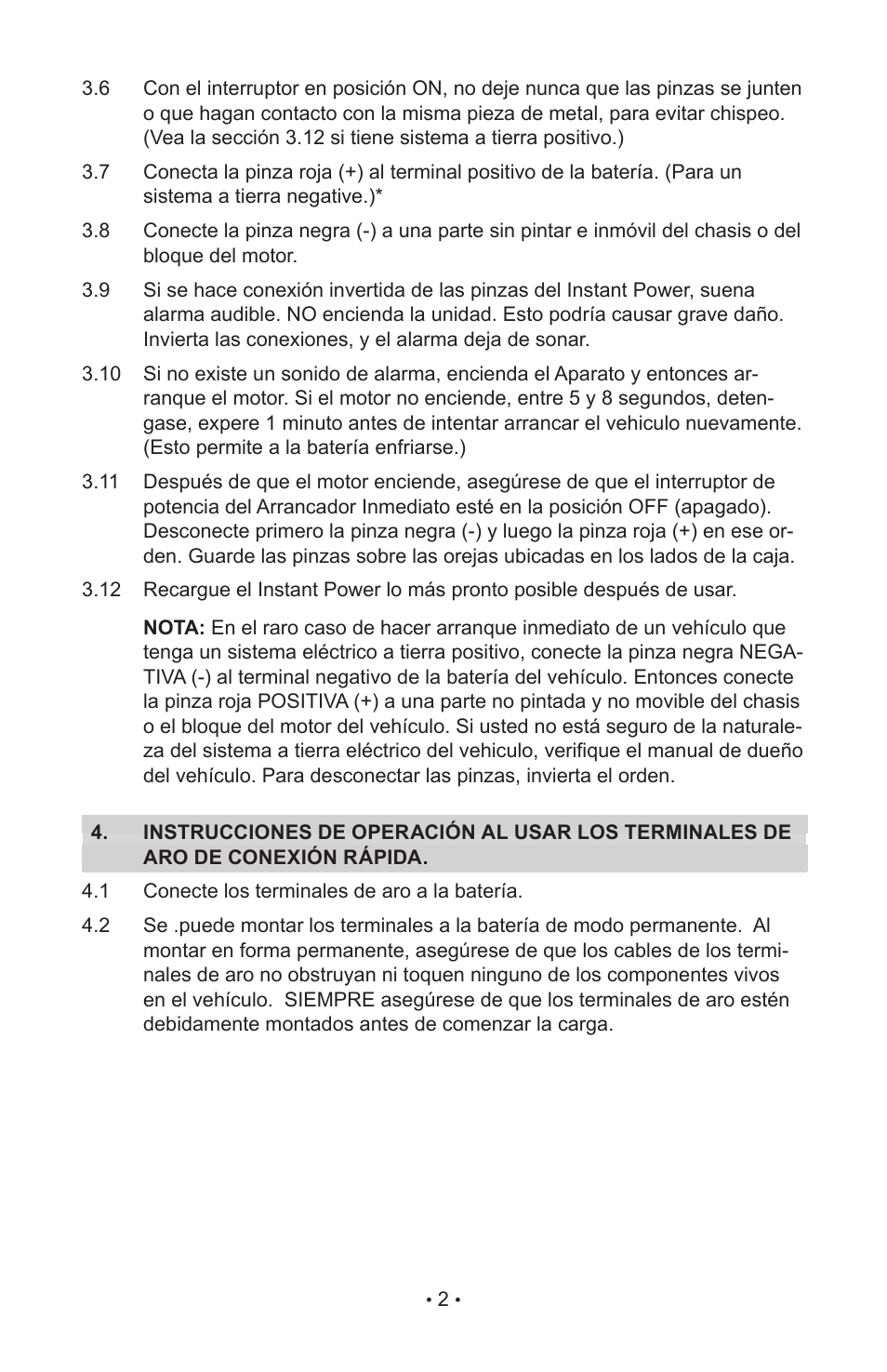 Schumacher IP-180KE User Manual | Page 14 / 20