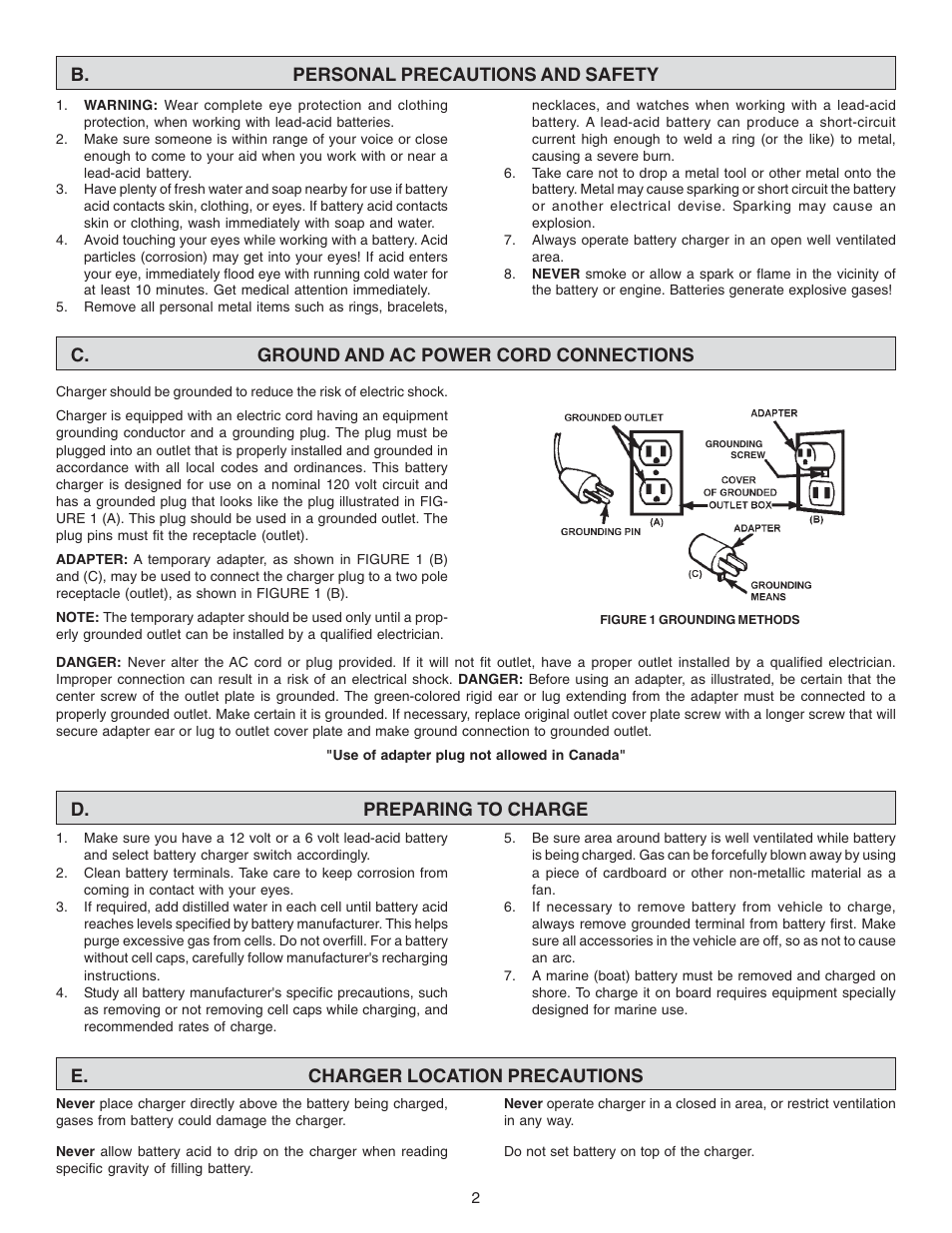 Schumacher SE-4220 User Manual | Page 2 / 8