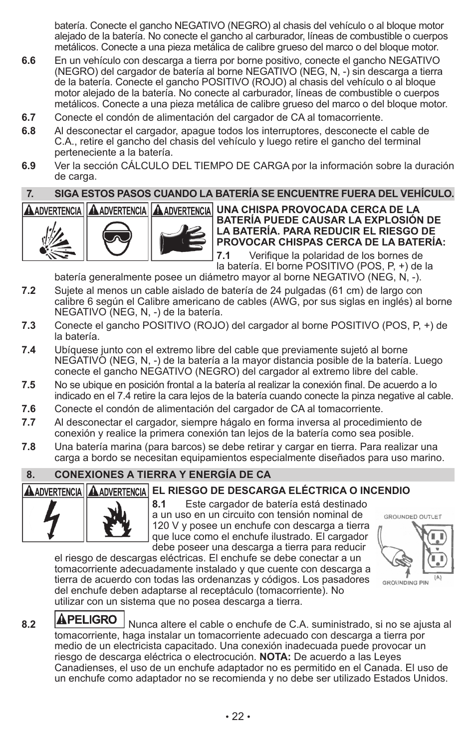 Schumacher Proseries Manual PSW-22 User Manual | Page 22 / 51
