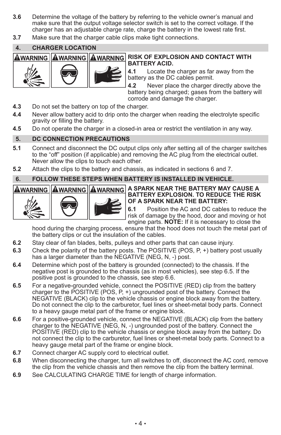 Schumacher Proseries Manual PSW-22 User Manual | Page 4 / 51