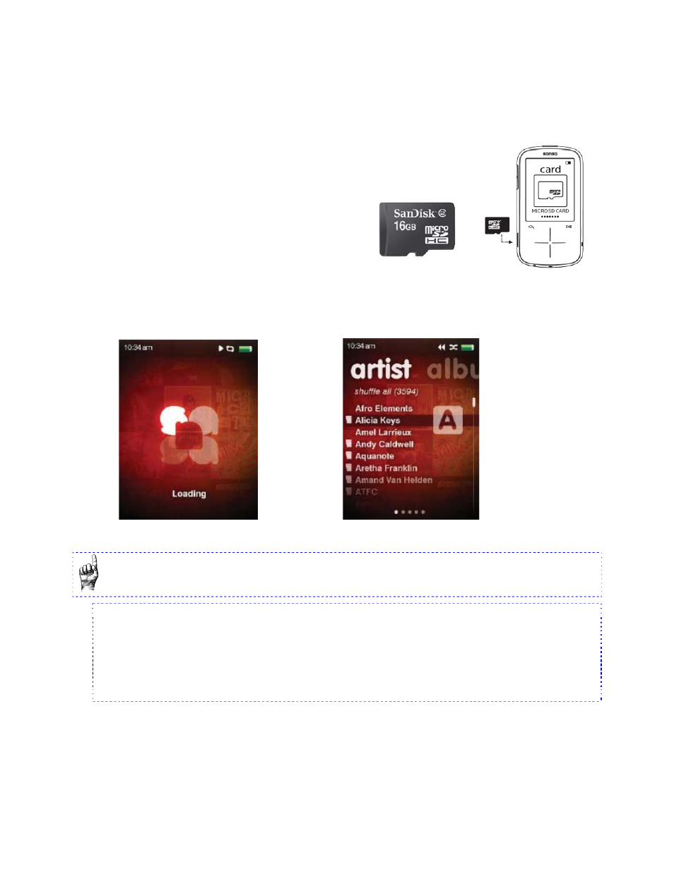 SanDisk MP3 Player User Manual | Page 37 / 58