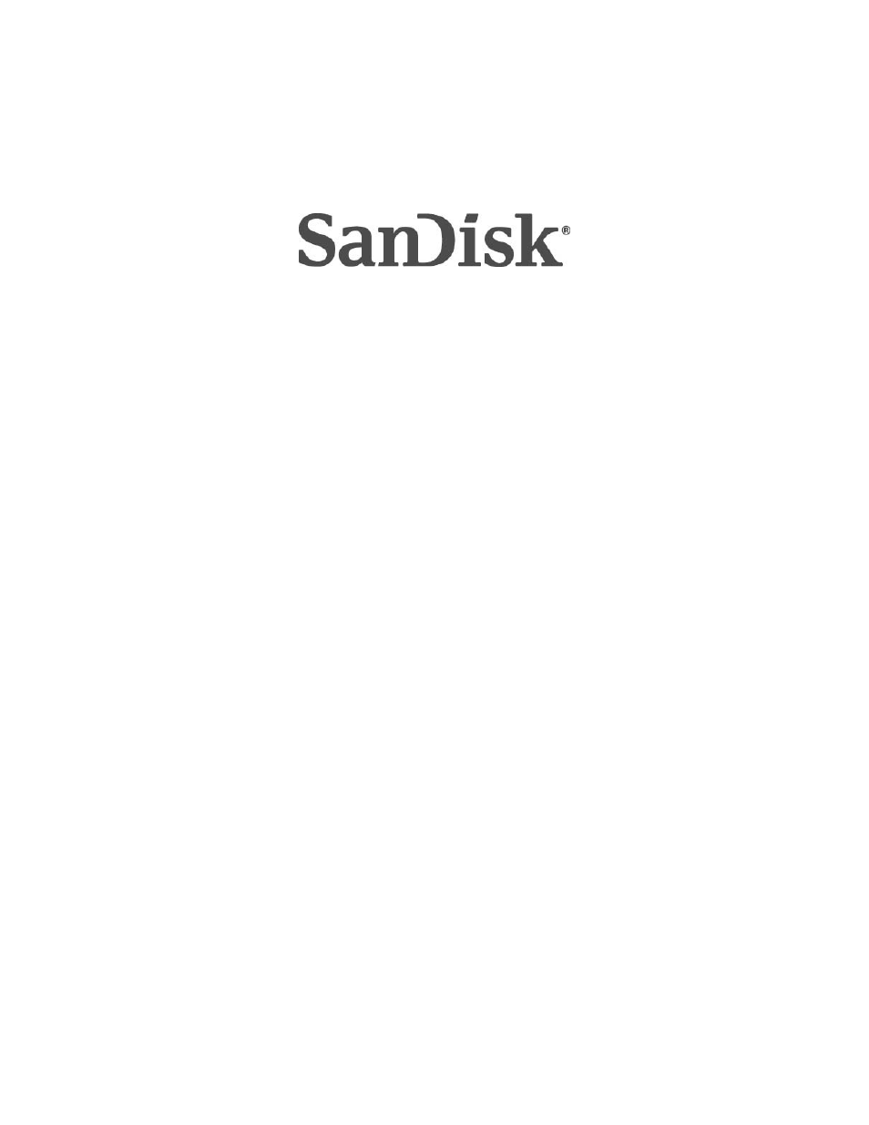 SanDisk SD064 User Manual | 11 pages