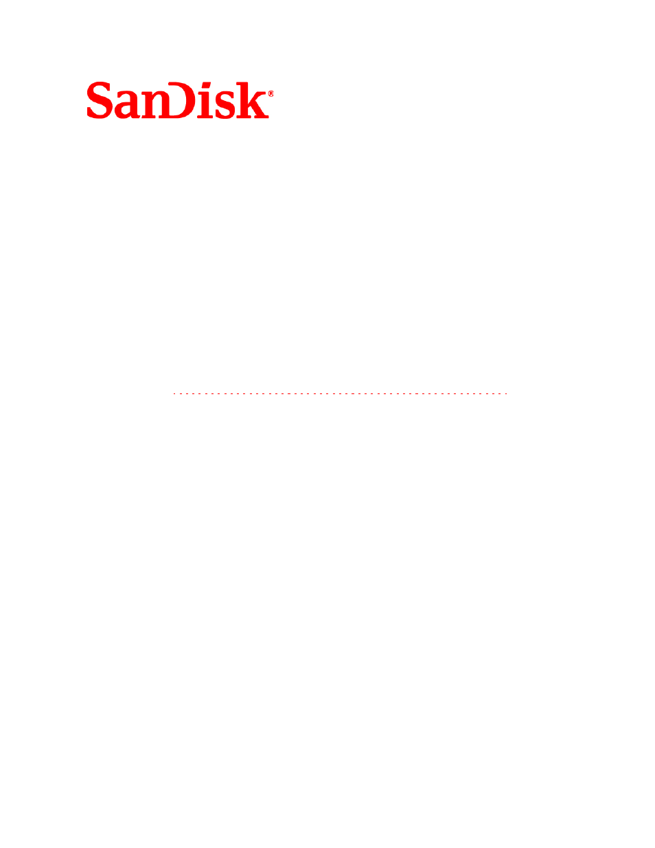 SanDisk CompactFlash Extreme III User Manual | 108 pages